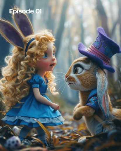 ToyPal's Alice in Wonderland story artwork