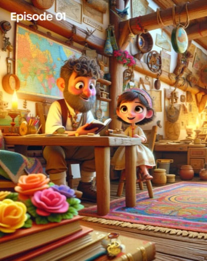 ToyPal's Beauty and the Beast story artwork